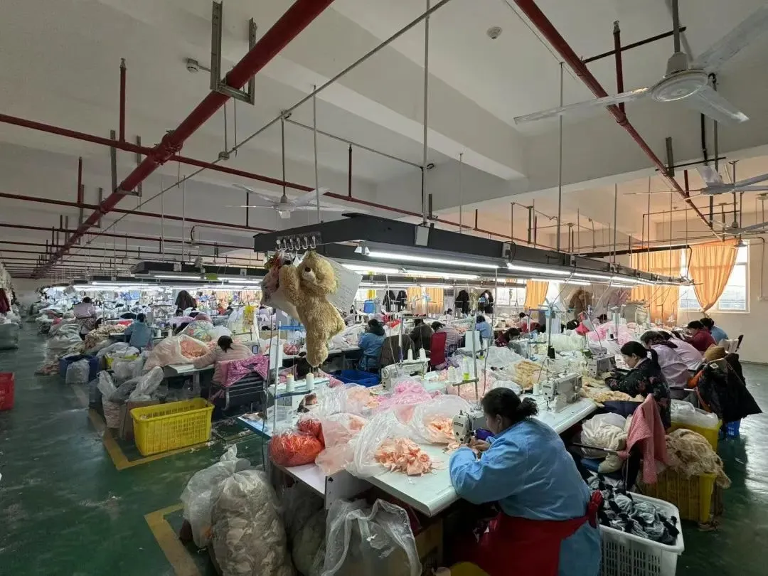 智多娃的生产车间。受访者供图。