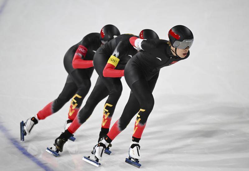 中国队双线冲金 空中技巧混团剑指桂冠谷爱凌争卫冕